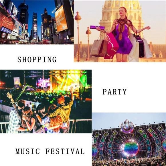 12PCS Colored Red Hair Extensions Straight Multicolor Clip 12pcs Blue - Picture 6 of 6